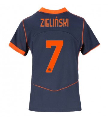 Inter Milan Piotr Zielinski #7 Replika Tredjetrøje Dame 2025-26 Kortærmet